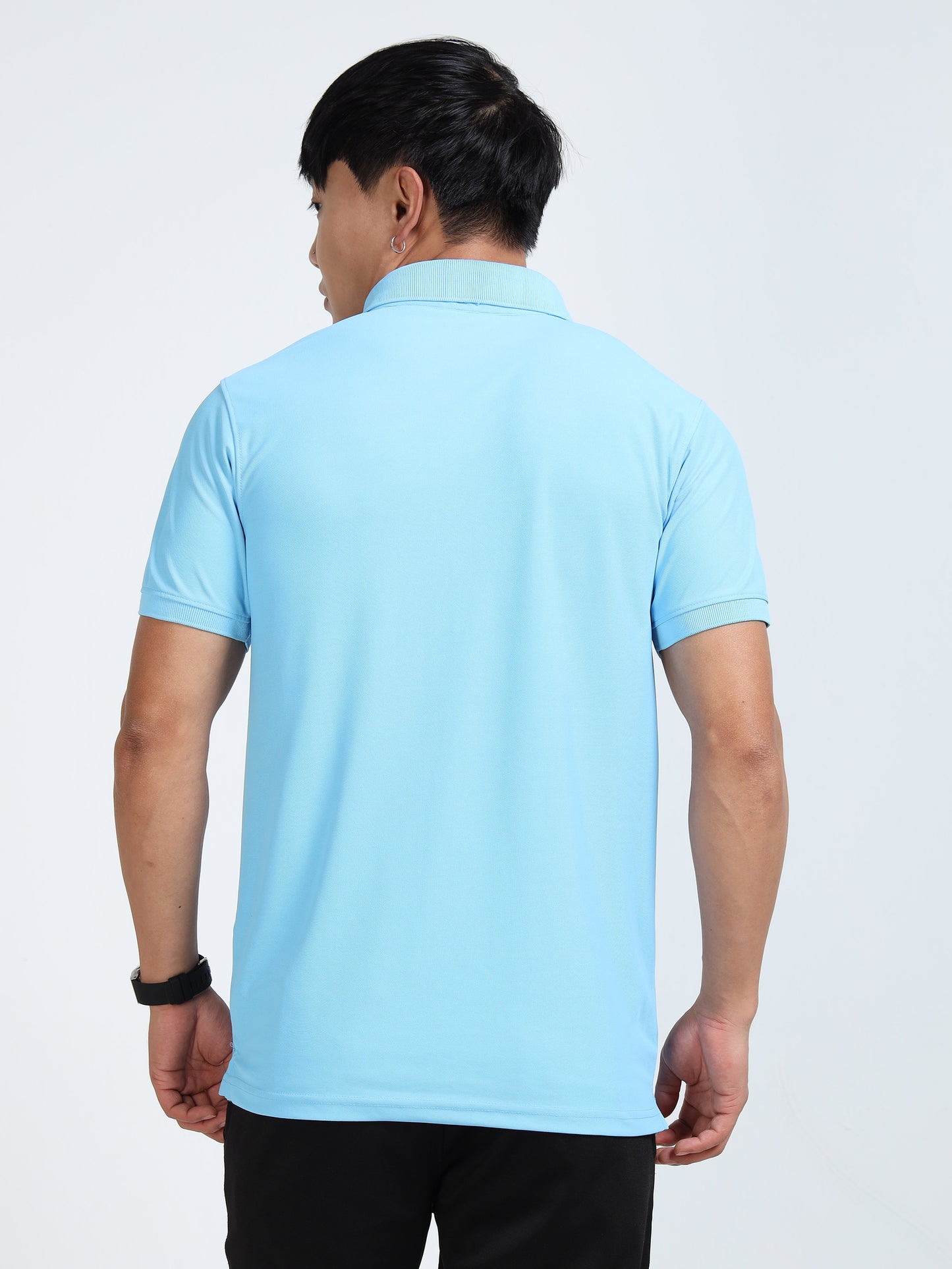 AeroPiq Polo Tshirts - Sky Blue