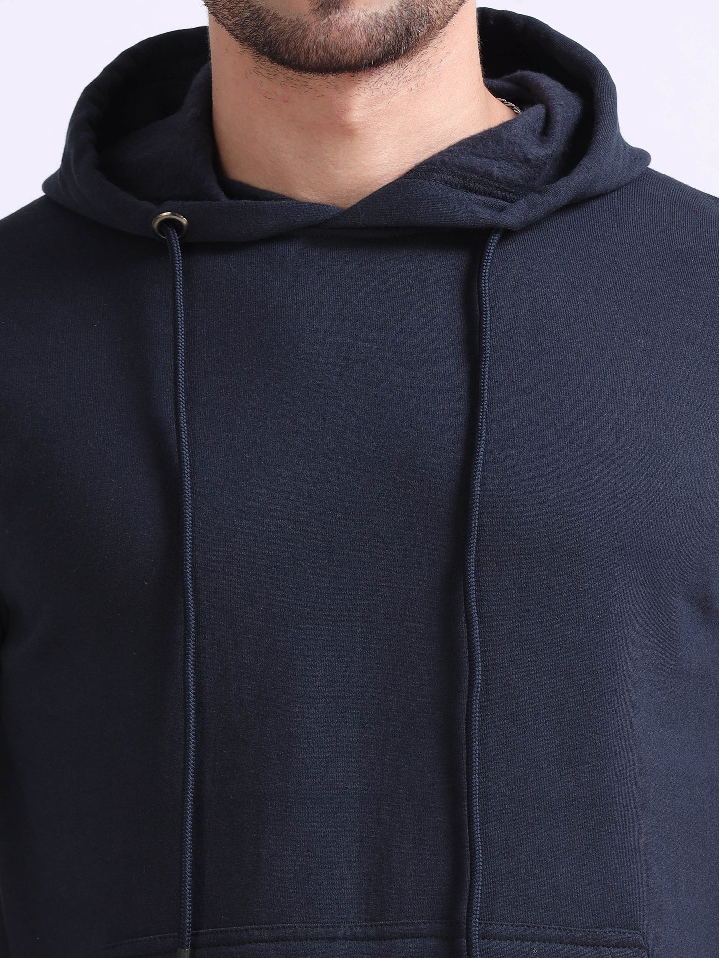 URBANHOOD Premium Hoodies without Zip - Navy Blue