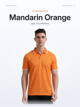 Mandarin Orange with White Tipping