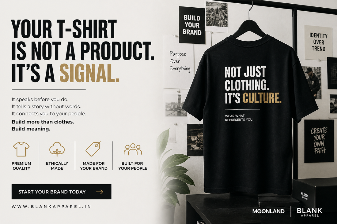 Your T-Shirt Is Not a Product. It’s a Signal. (How New-Age Brands Are Built in India)