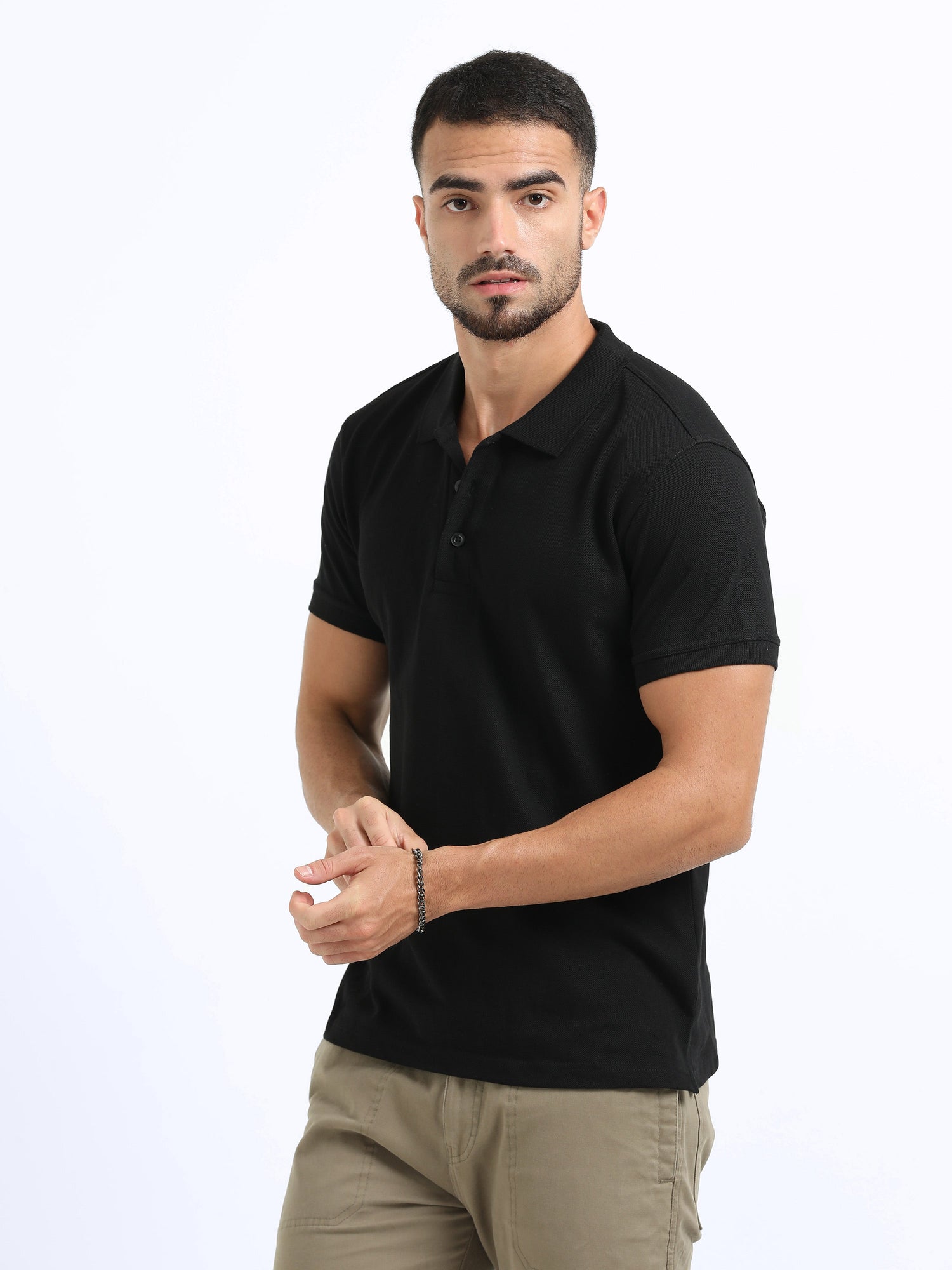 Biowash Organic Polo - Plain - 100% Cotton