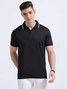 Black with White Tipping