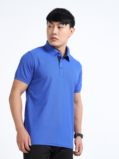 AeroPiq Polo Tshirts - Royal Blue