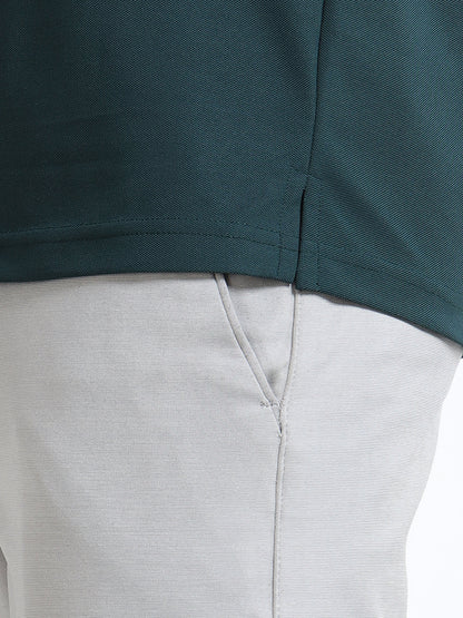 AeroPiq Polo Tshirts - Bottle Green