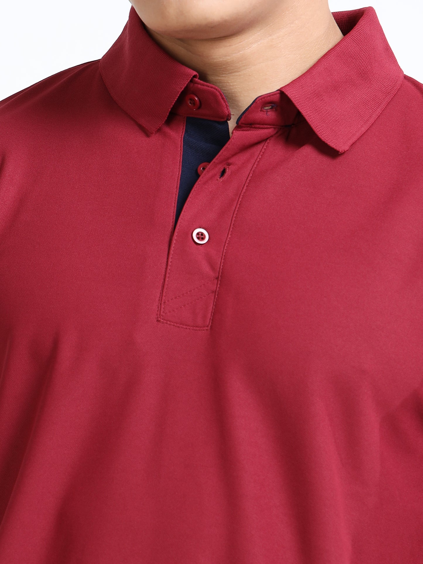 AeroPiq Polo Tshirts - Maroon