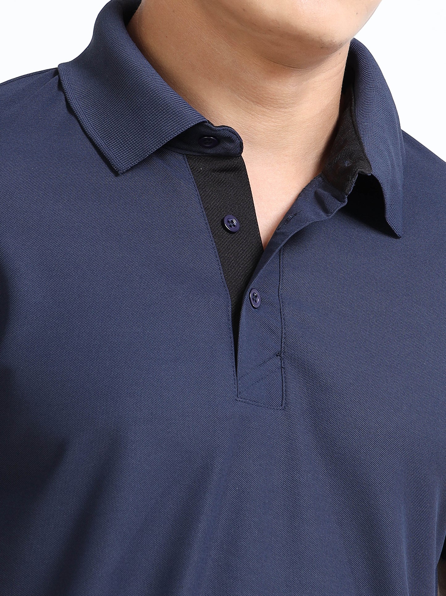 AeroPiq Polo Tshirts - Navy Blue