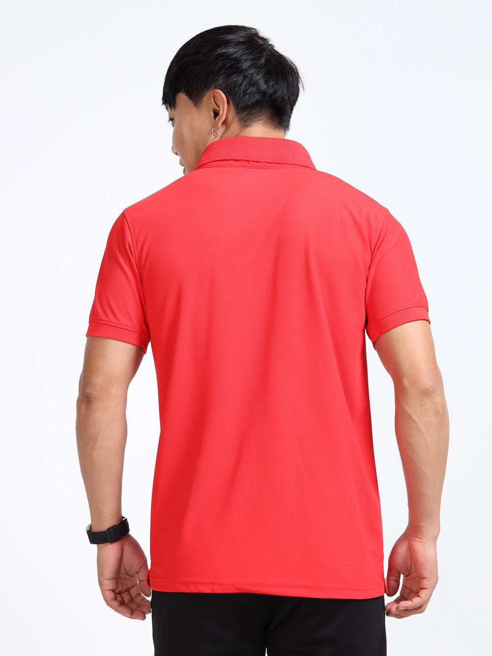 AeroPiq Polo Tshirts - Red