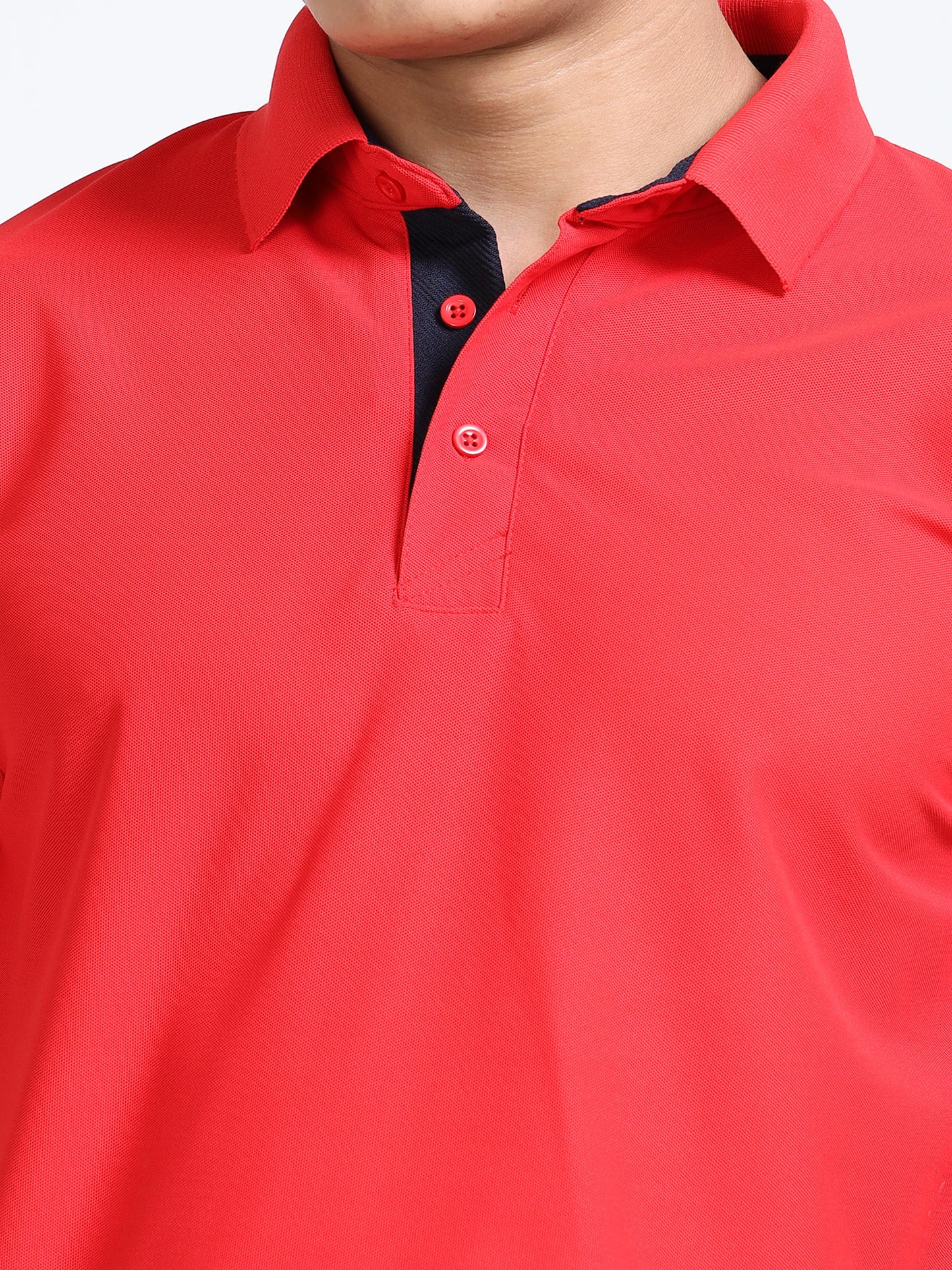 AeroPiq Polo Tshirts - Red