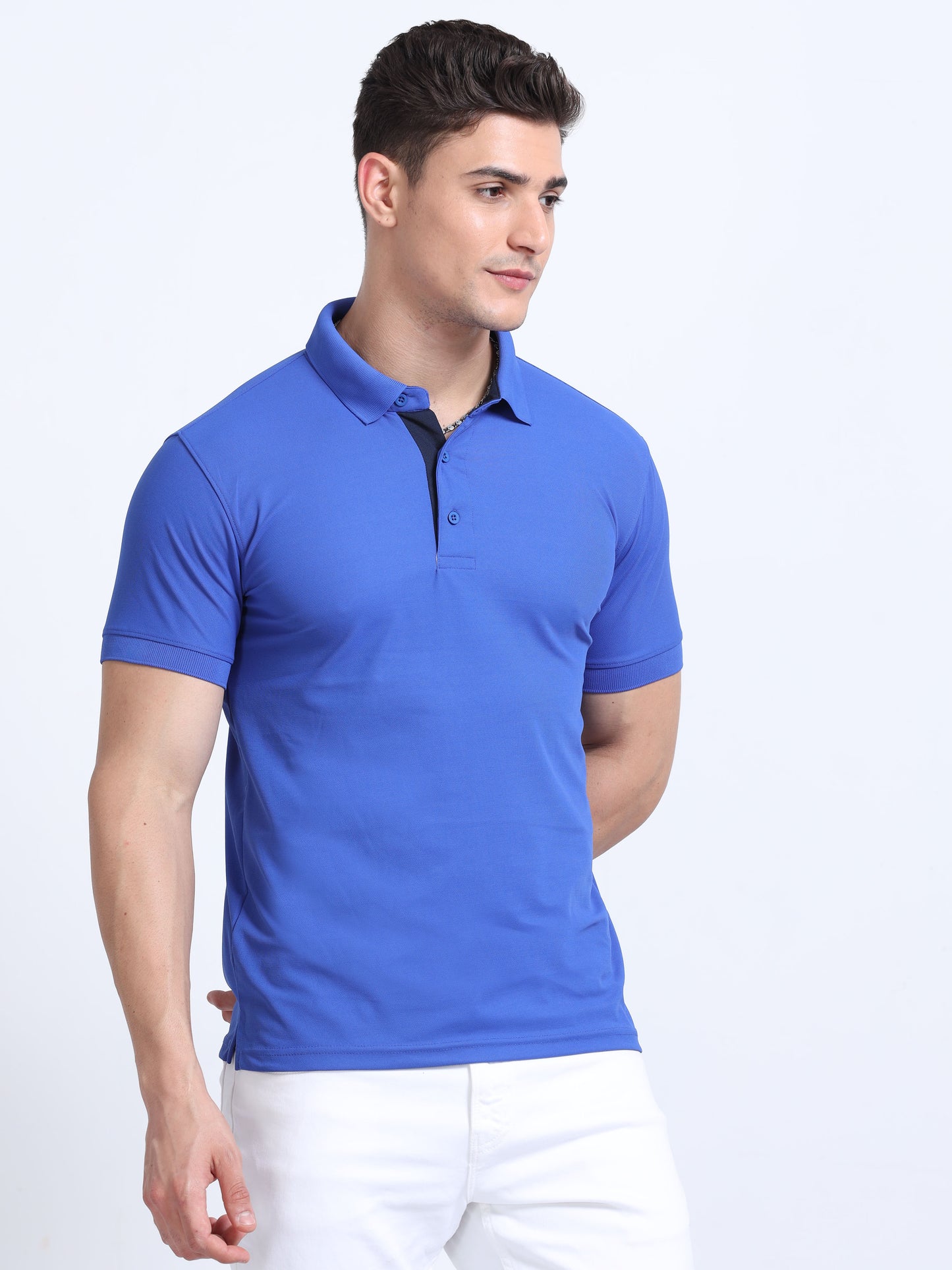 AeroPiq Polo Tshirts - Royal Blue